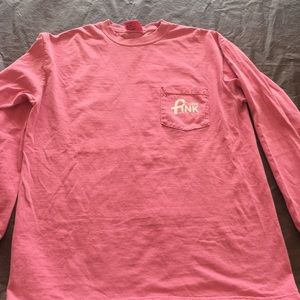 Zta zeta tau alpha think pink long sleeve
